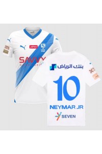 Fotbalové Dres Al-Hilal Neymar Jr #10 Venkovní Oblečení 2023-24 Krátký Rukáv